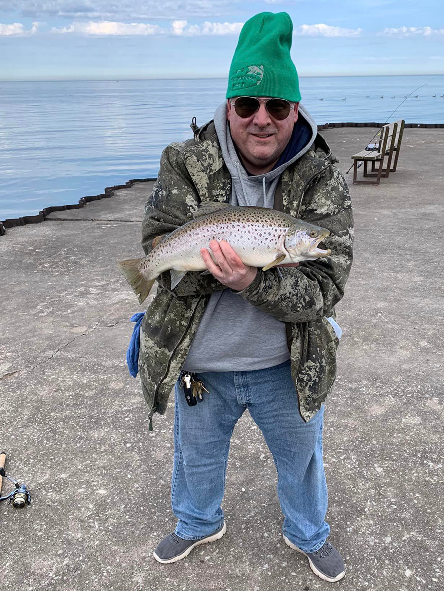 Chris Trzaska brown trout 