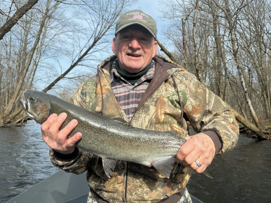 Dan K. with steelhead