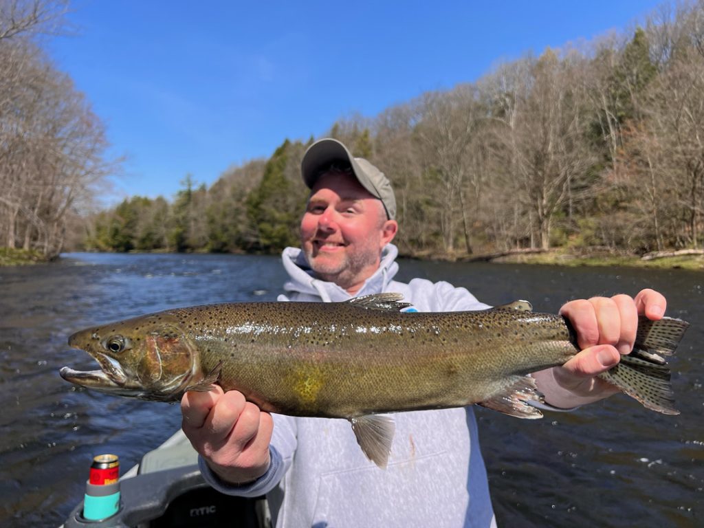 Jack C. with steelhead