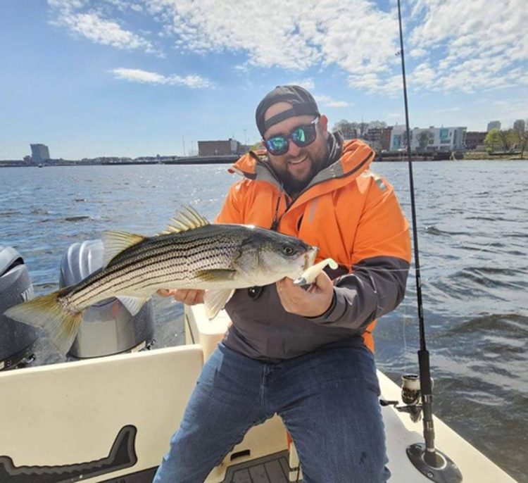 Get Tight Sportfishing striped bass