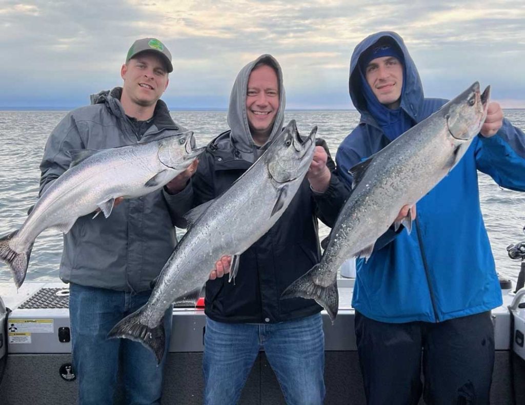 happy Driftwater Fishing clients