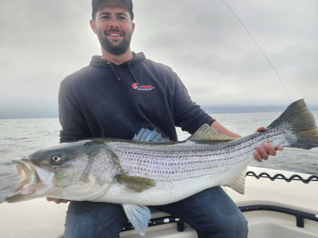 Get Tight Sportfishing striped bass
