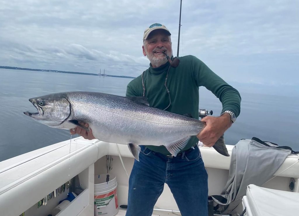 Steve S. with salmon