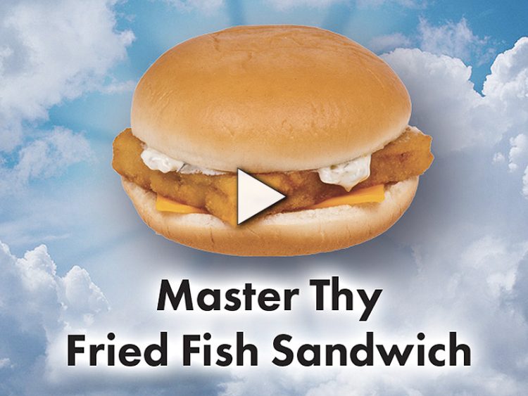 Master Thy Fried Fish Sandwich