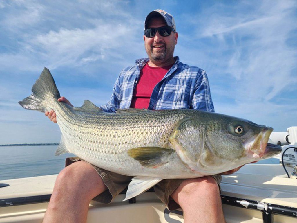Get Tight Sportfishing striped bass