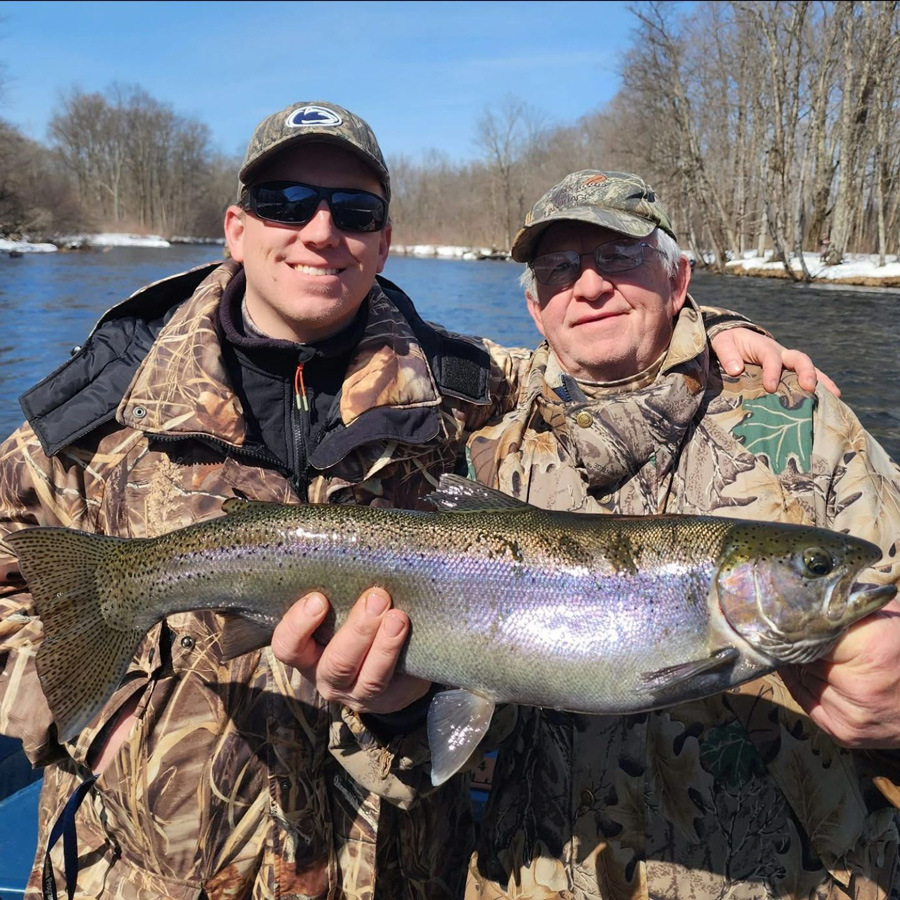 Locked with Lorensen steelhead