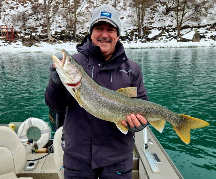 Tim Andrus lake trout