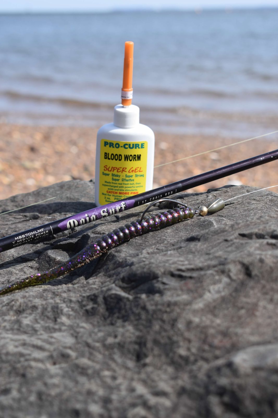 Striper Fishing with Soft-Plastic Worms - On The Water