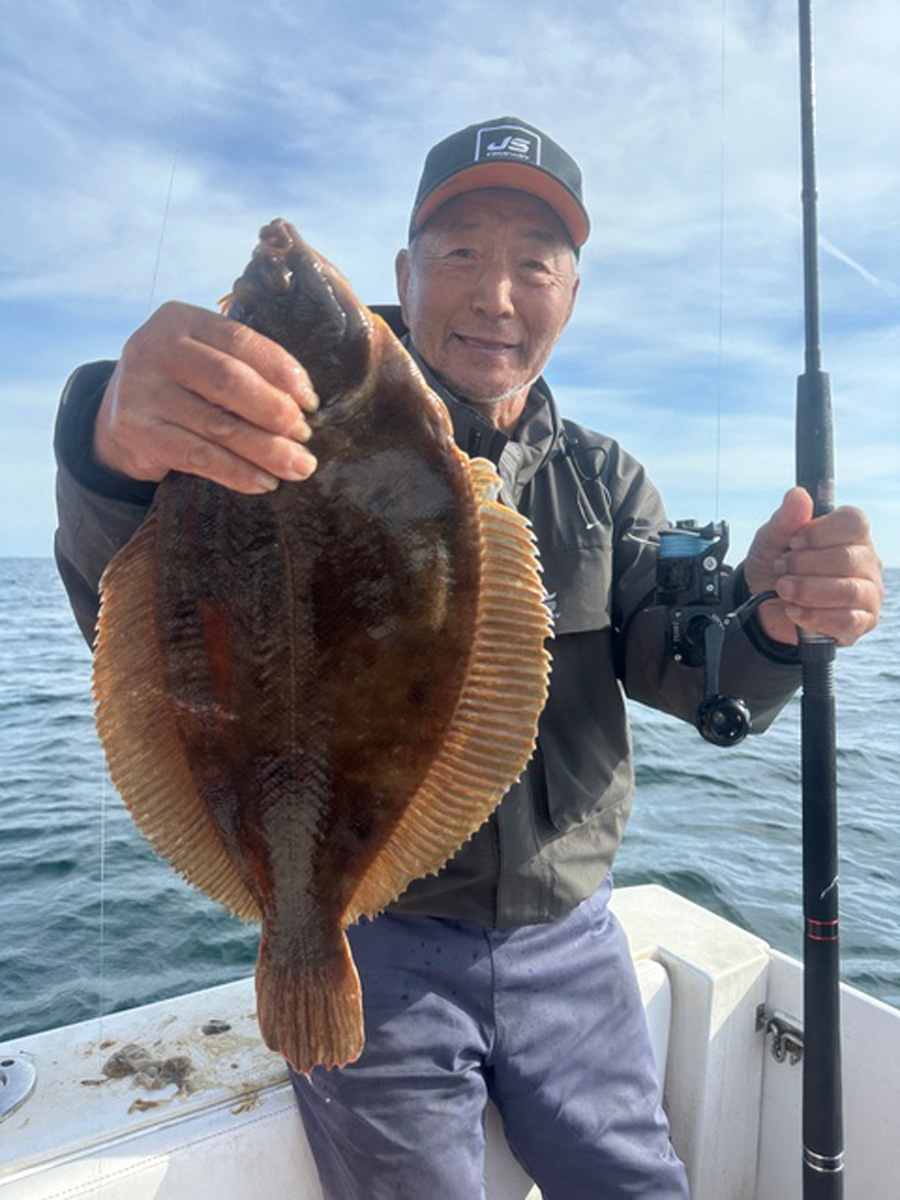 Kil Song with flounder