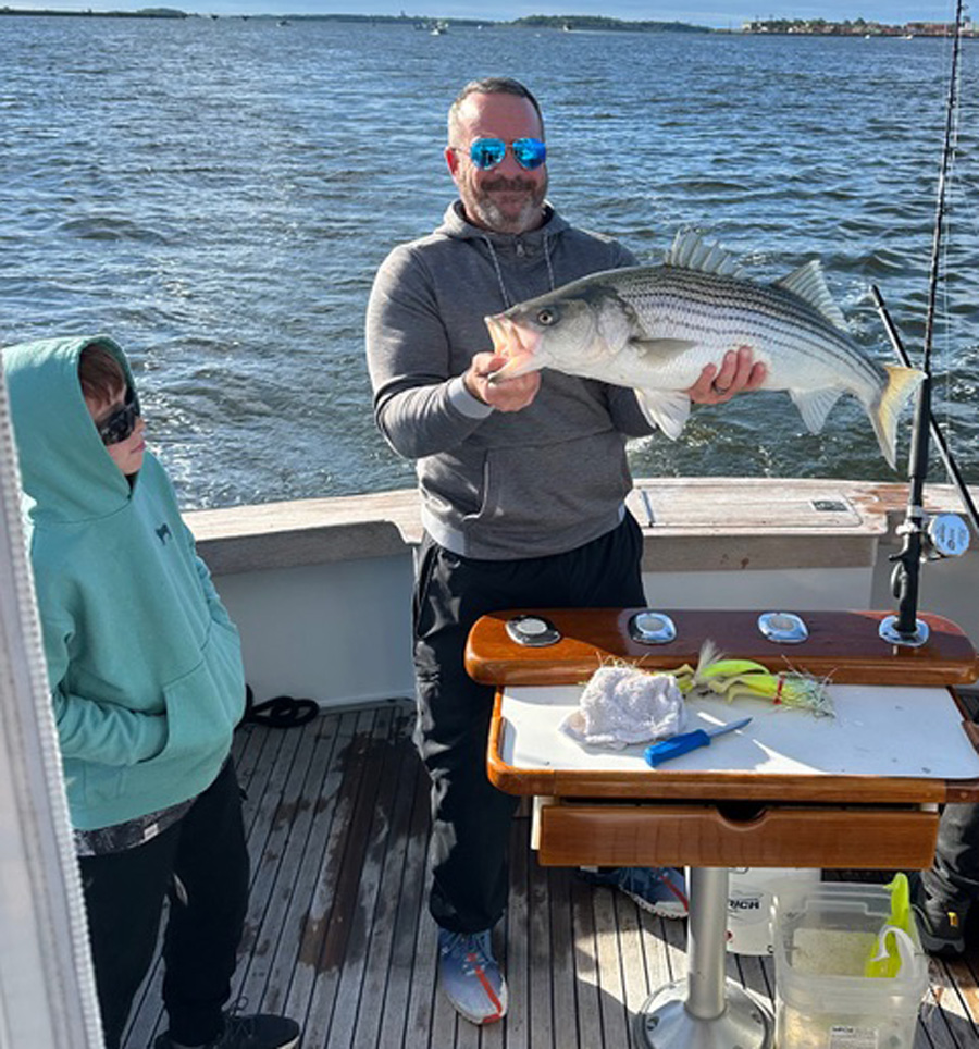 Reel Pursuit Charters striper
