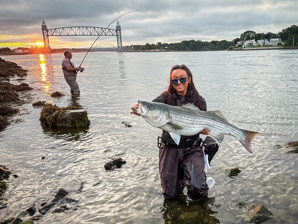 Jami Price&nbsp; with a big bass from the West End.&nbsp;