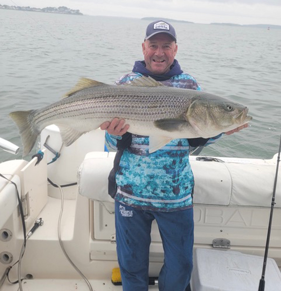 Dan Gray striped bass