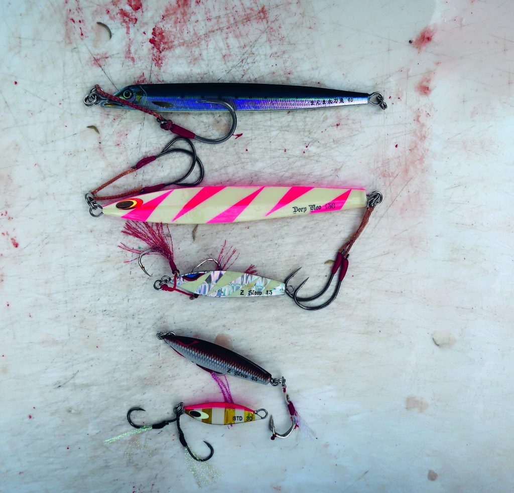 Slow-Pitch Jigging for Stripers