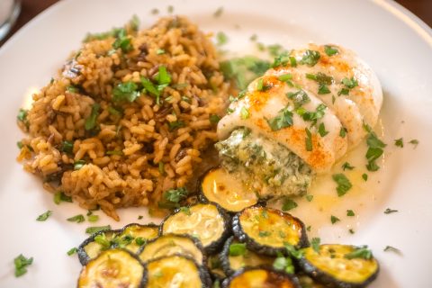 Recipe: Spinach-Stuffed Flounder or Sole