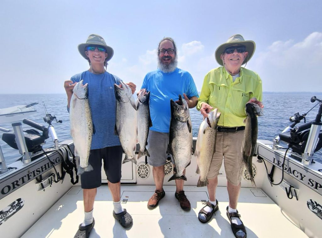 Legacy Sportfishing Lake Ontario slam