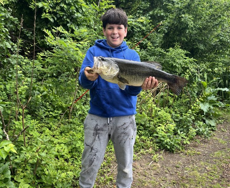 Big Bass of the Week: Tommy Biddle, Medford, NY