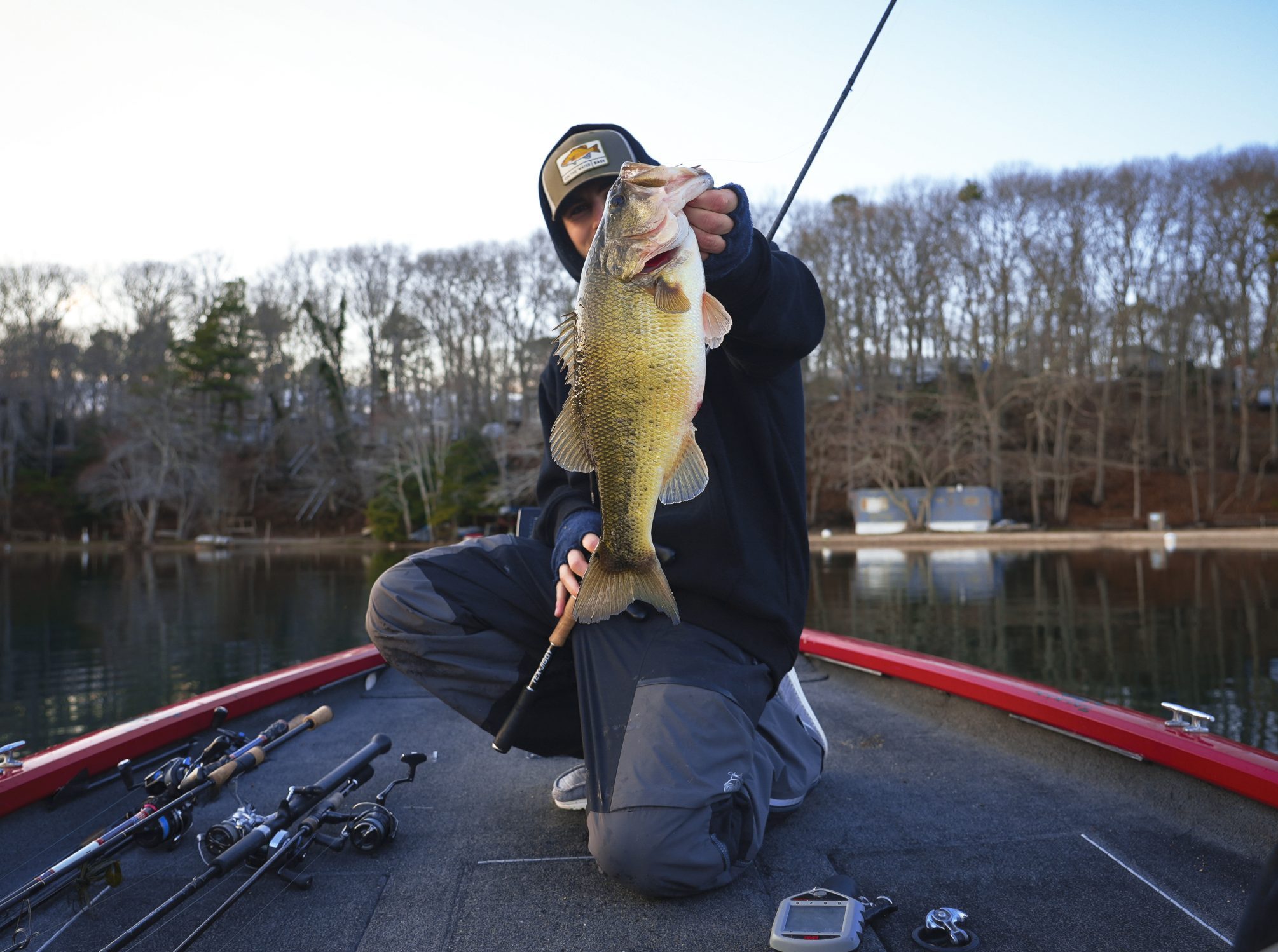Learning to Locate Big Bass After Ice Out