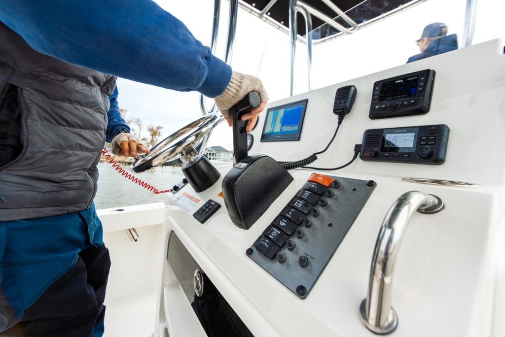 Parker 180 Coastal helm