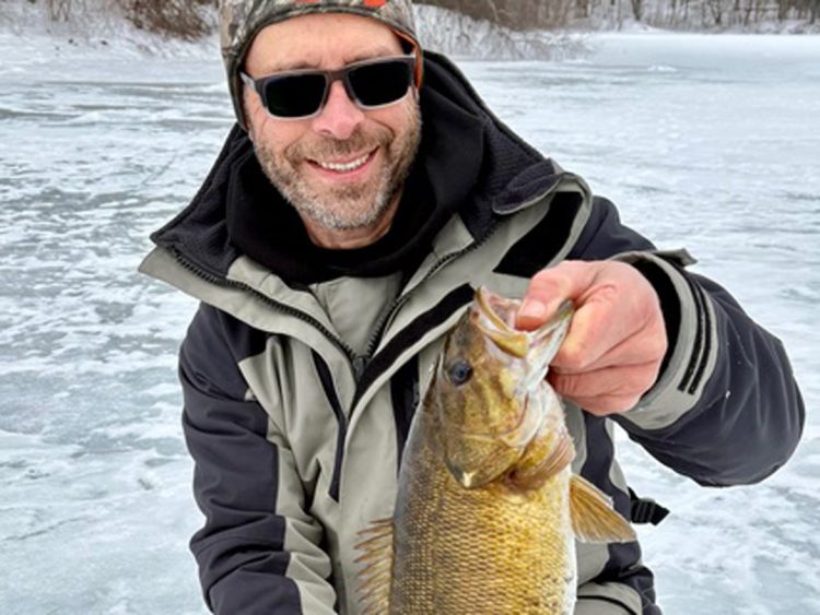 smallmouth caught through the ice