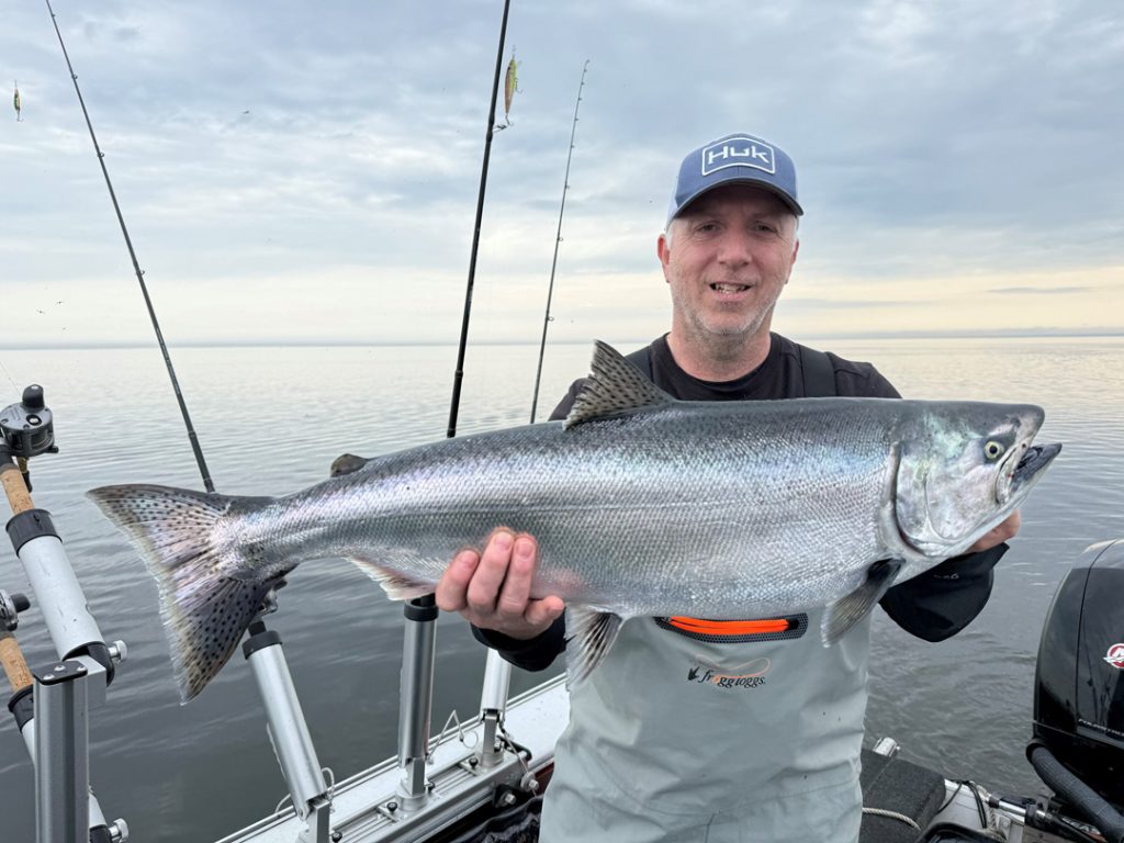 Eric from with early season king.