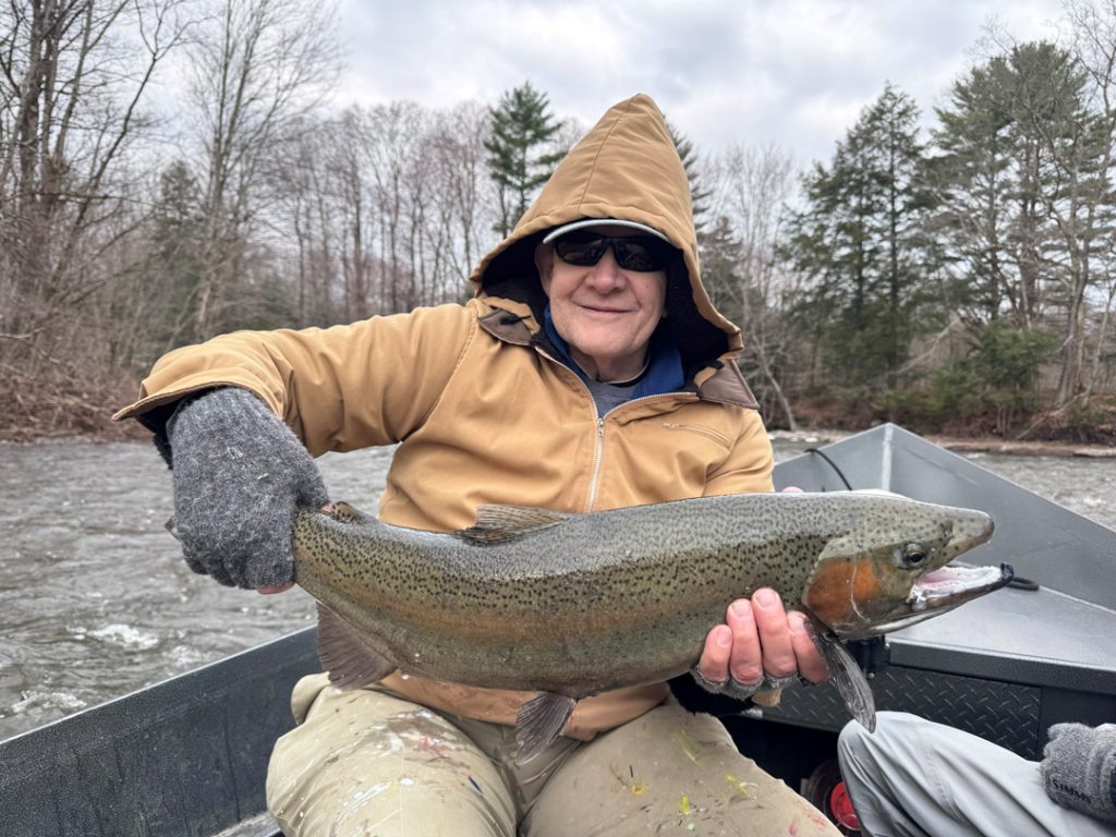 Jim from PA with steelhead