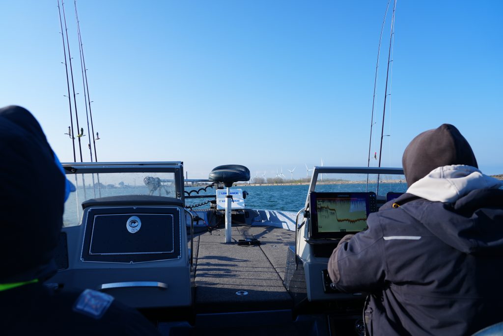 smallmouth fishing on Lake Erie