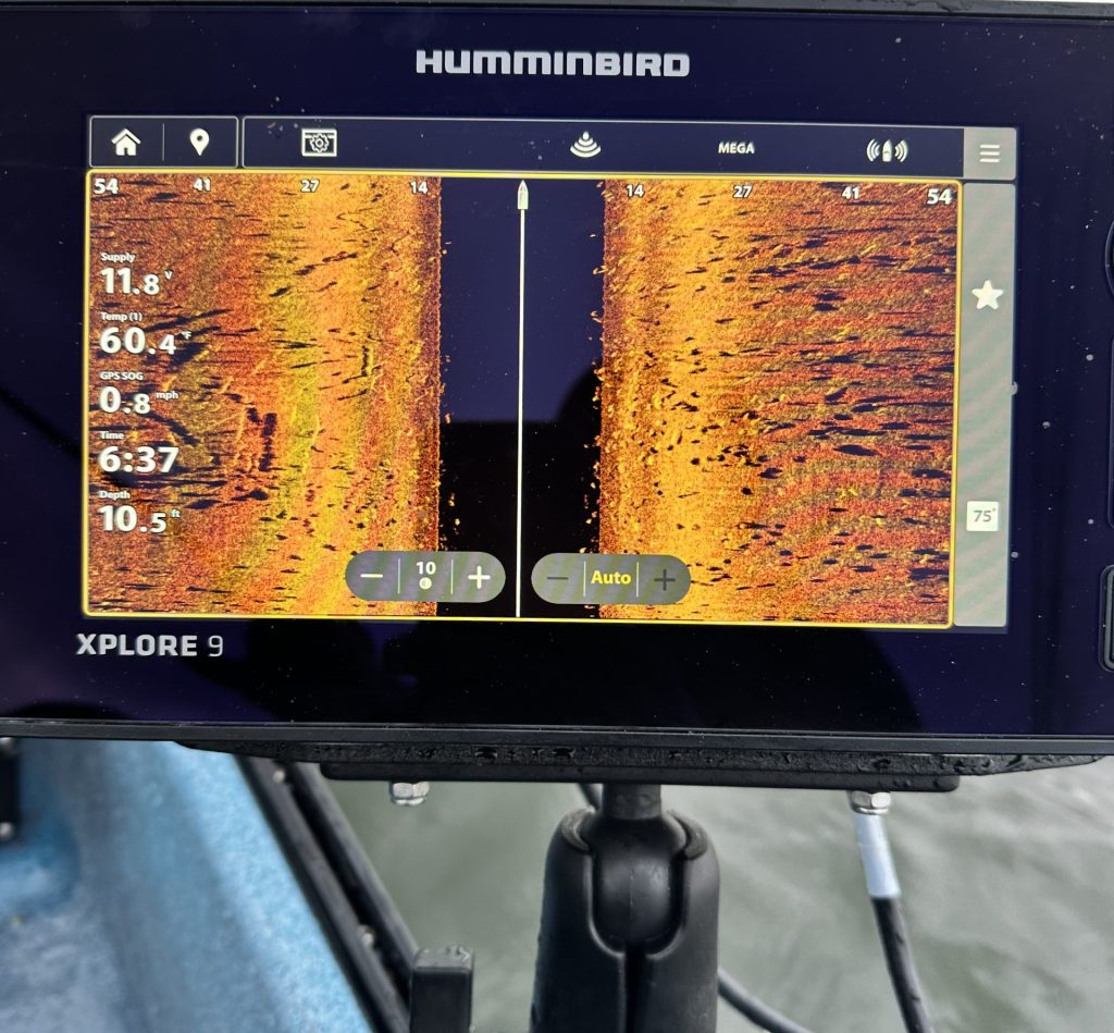 rig your kayak for striped bass fishing