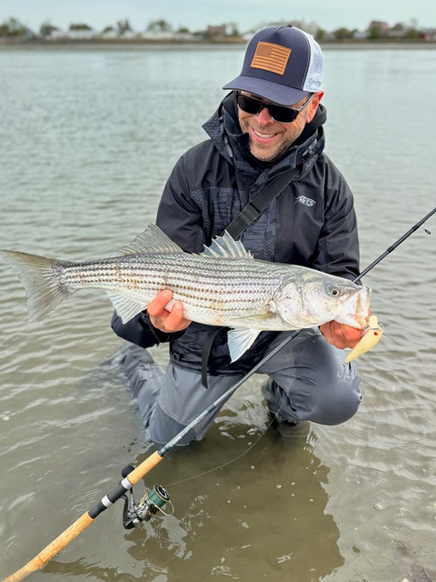North Shore slot striped bass