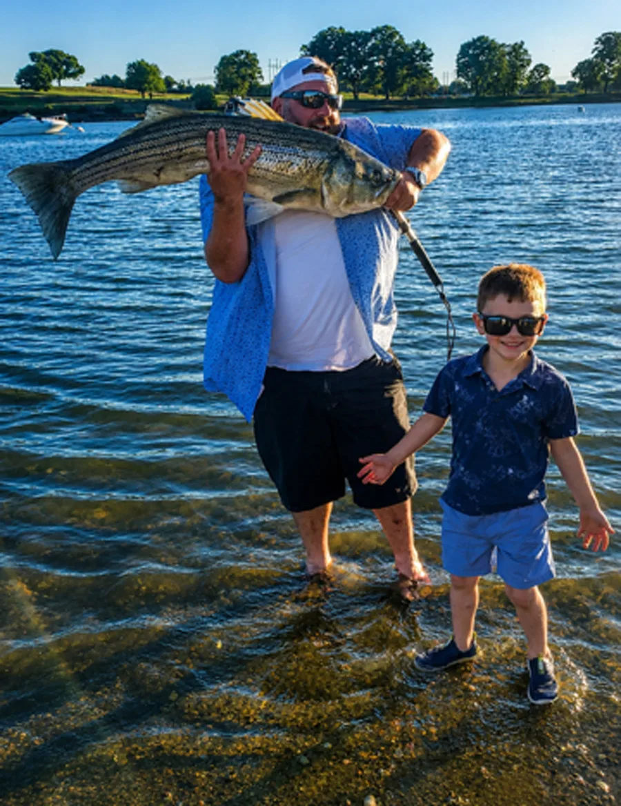 Marty of Tomo&rsquo;s Tackle with Marty Jr 