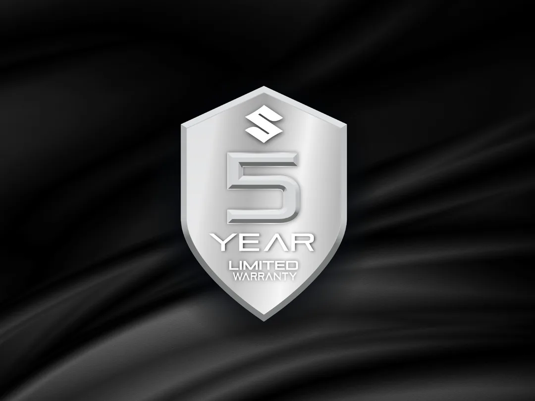 Suzuki 5-Year Warranty
