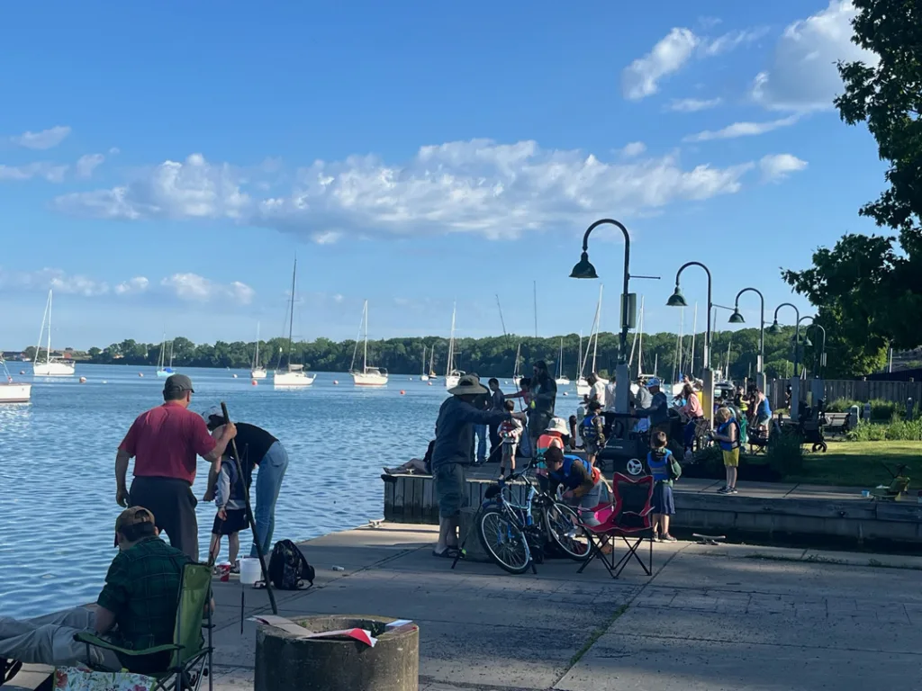 Youngstown kids fishing derby