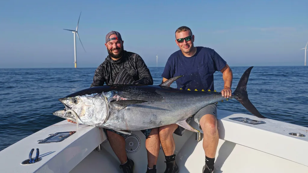 A Day of Jigging for Bluefin at Tuna Ridge