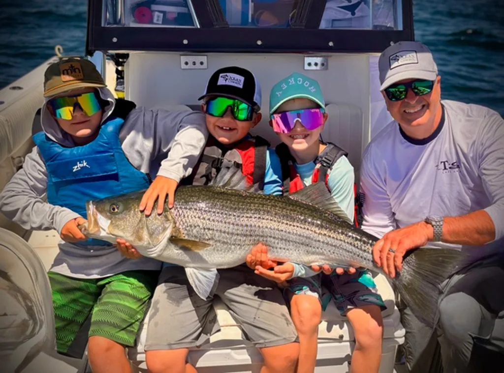 T-Sea Charters striped bass